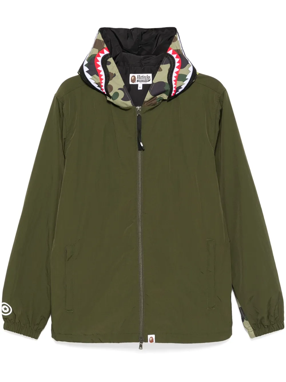 

Куртка 1st camo shark с капюшоном A BATHING APE, зеленый