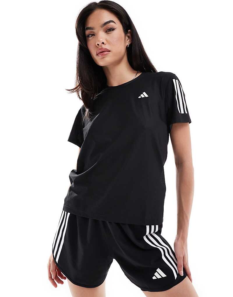 

Черная футболка adidas Running – Own The Run