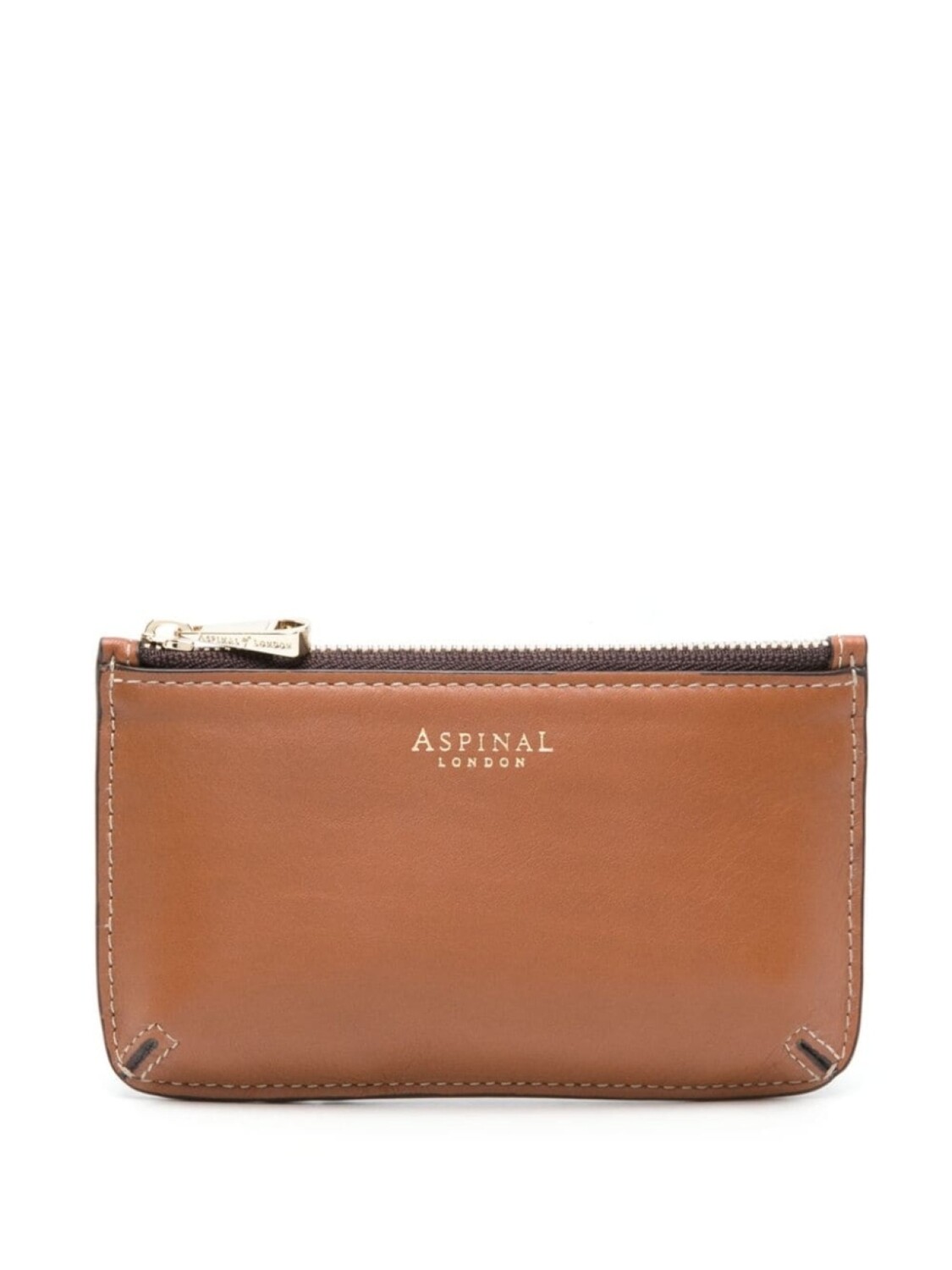

Aspinal Of London кошелек с логотипом, коричневый