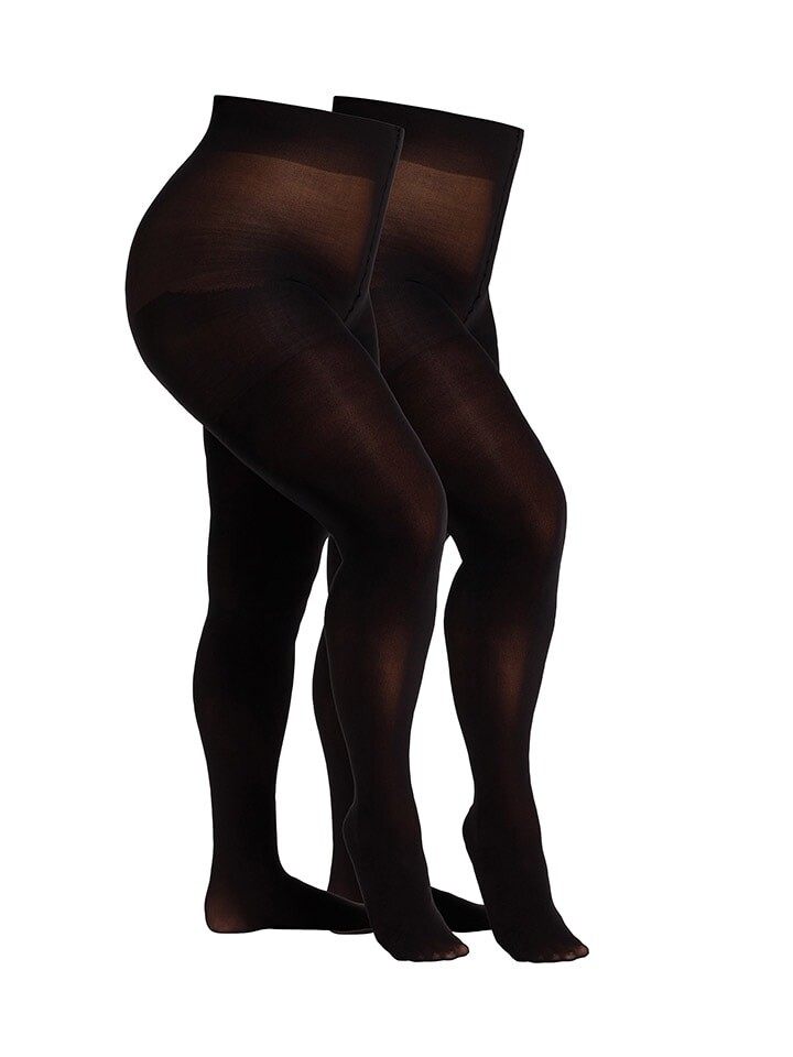 

Колготки camano Strumpfhose Basic Curvy, цвет Schwarz - 60 DEN