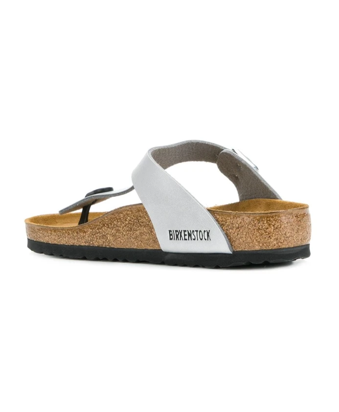 Босоножки Giza с принтом бирко флора Birkenstock, серый — фото 3