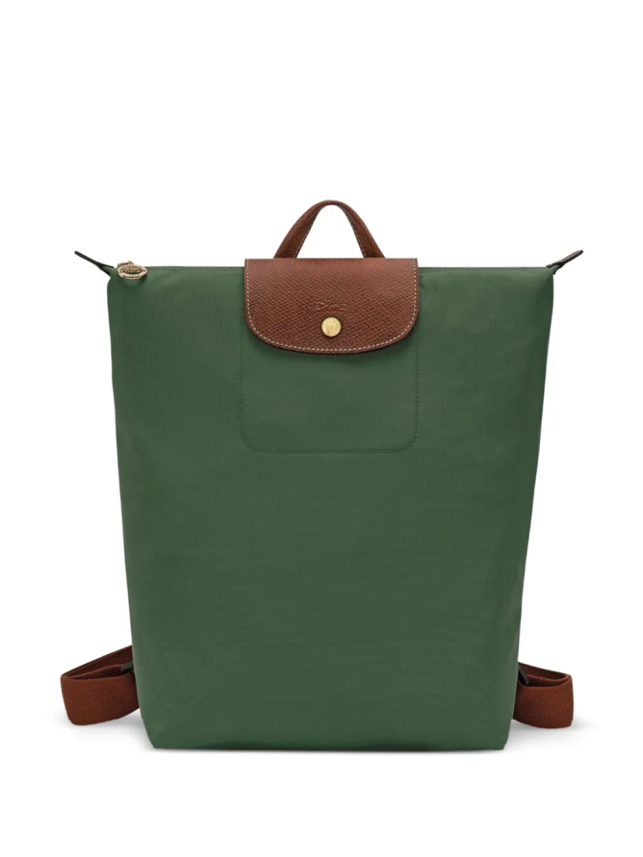 

Longchamp рюкзак с логотипом, зеленый