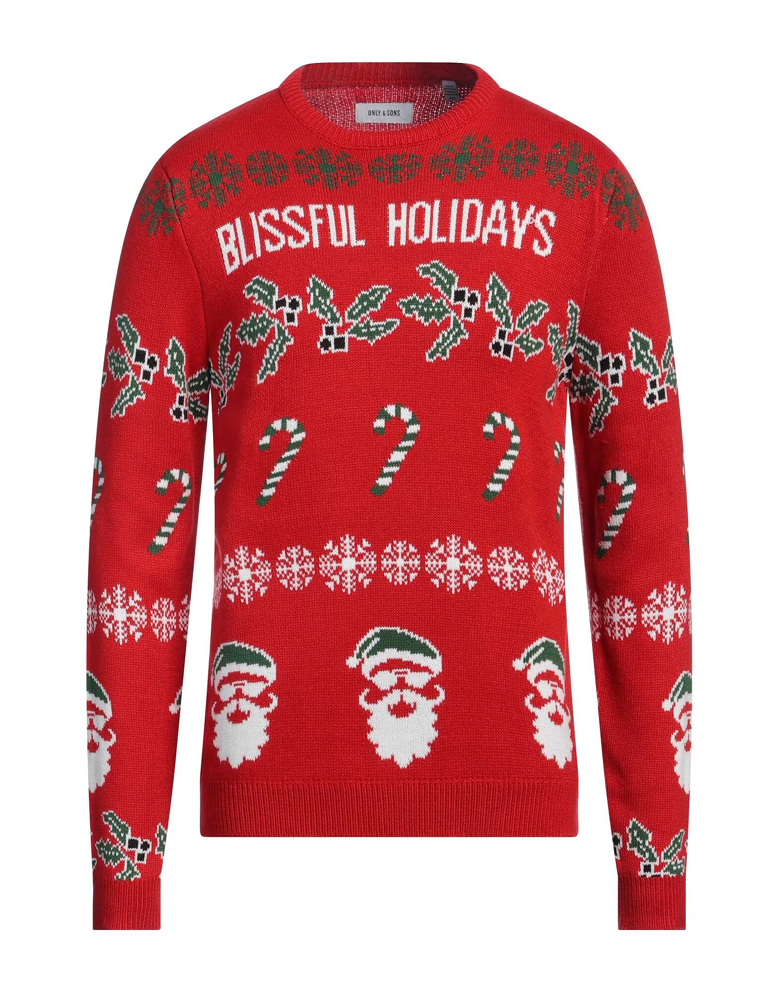 

Свитер Only & Sons, красный