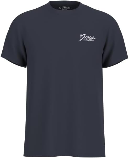 

Мужская футболка Guess Eco с коротким рукавом и логотипом, Smart Blue Multi, Синий, Мужская футболка Guess Eco с коротким рукавом и логотипом, Smart Blue Multi