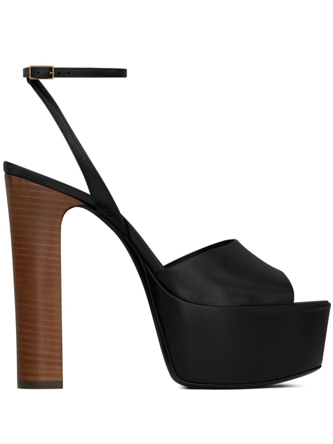 

Saint Laurent босоножки Jodie 95 на платформе, черный