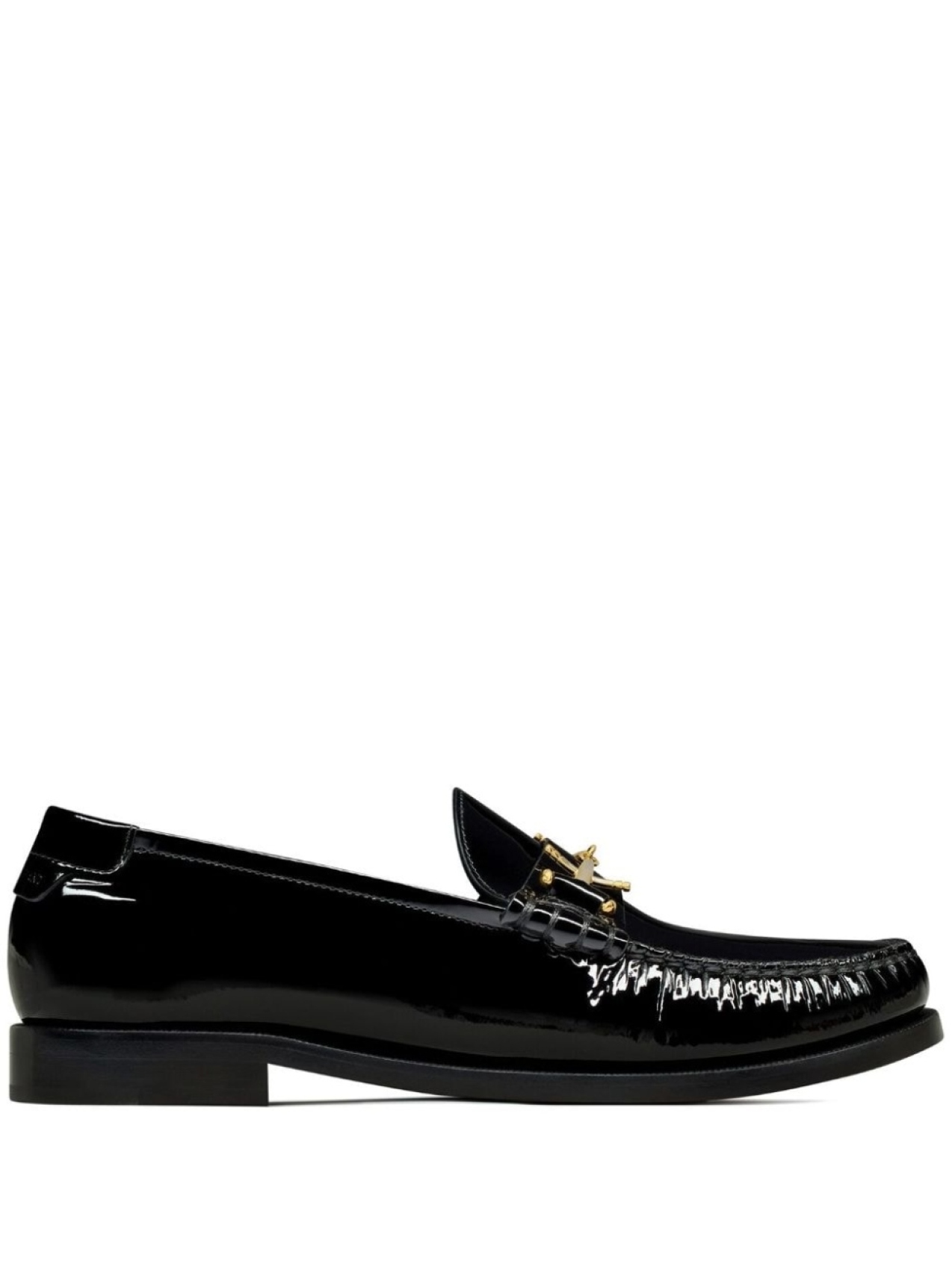 

Saint Laurent лакированные лоферы Le Loafer, черный