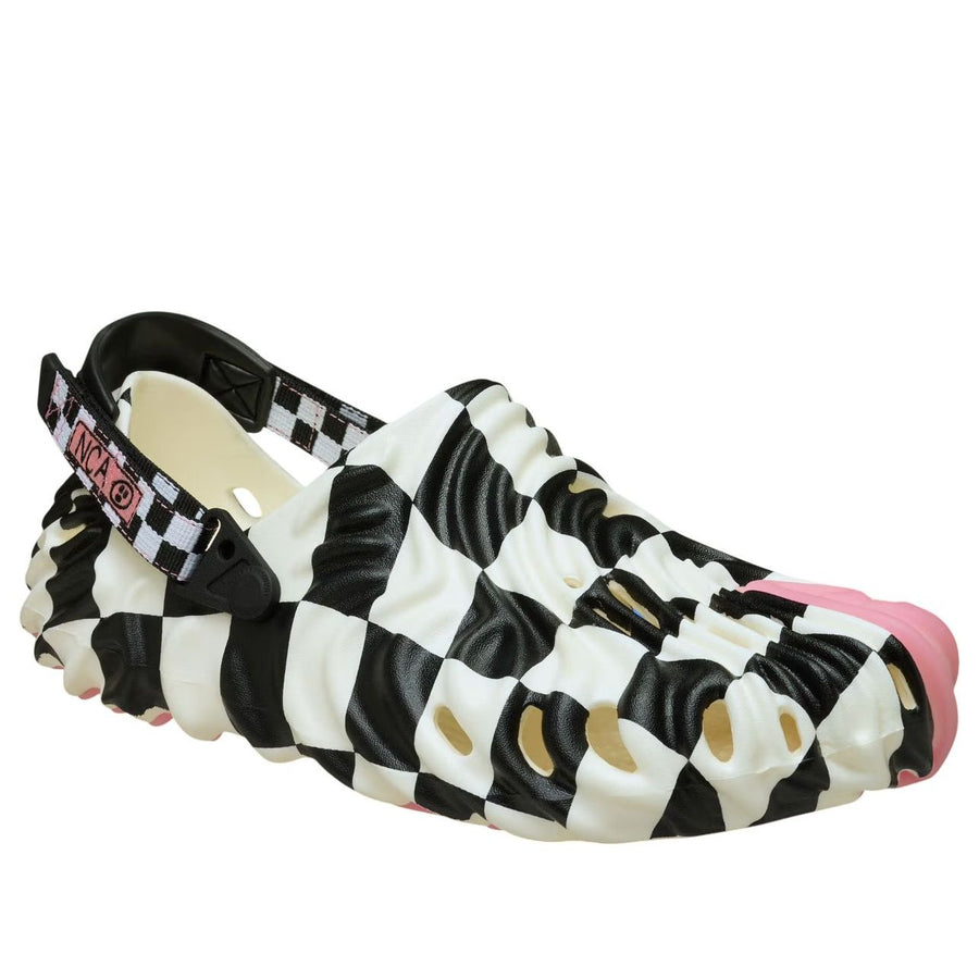 Сандалии (WMNS) Crocs x Nina Chanel Abney Pollex Clog 'White Black', белый — фото 3