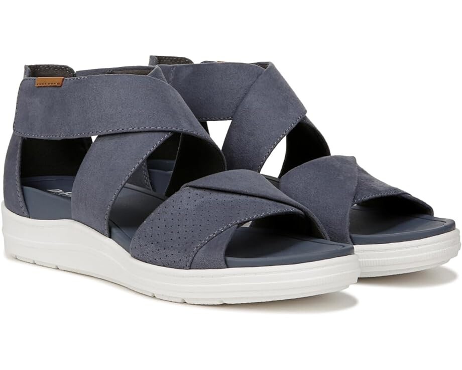 

Сандалии Dr. Scholl's Time Off Fun, цвет Oxide Blue Microfiber
