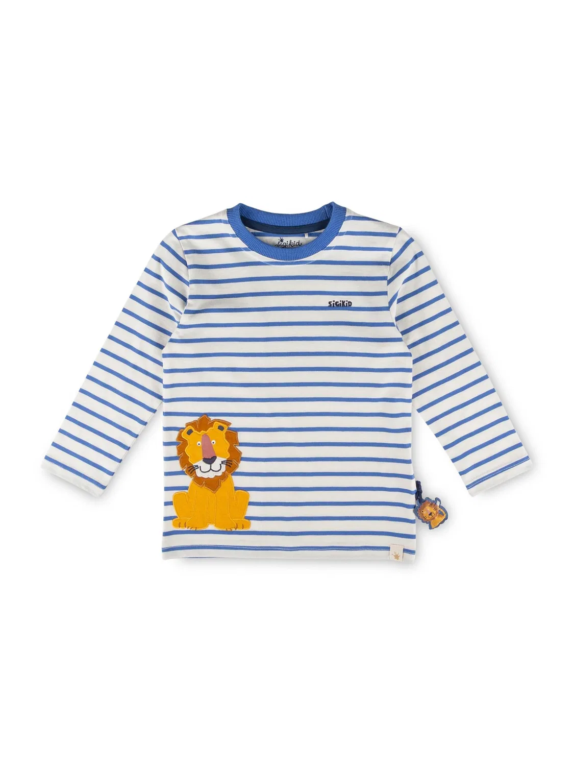 Рубашка Sigikid Langarmshirt Tiger & Löwe, мультиколор