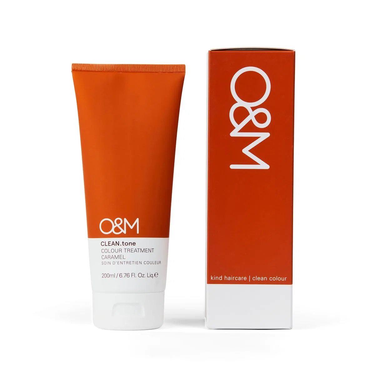 Тонирующее средство для осветленных волос CLEAN.tone Caramel от O&M (200 мл) O&M — фото 3