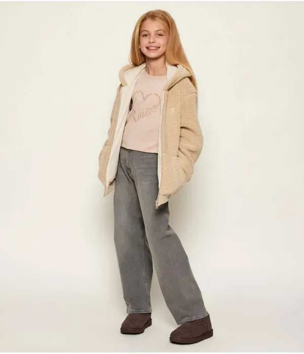 Детские классические ультраминиатюрные зимние ботинки Ugg, коричневый — фото 2