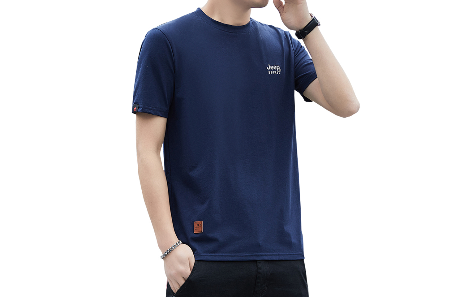 

Футболка весна-лето мужская JEEP SPIRIT, синий