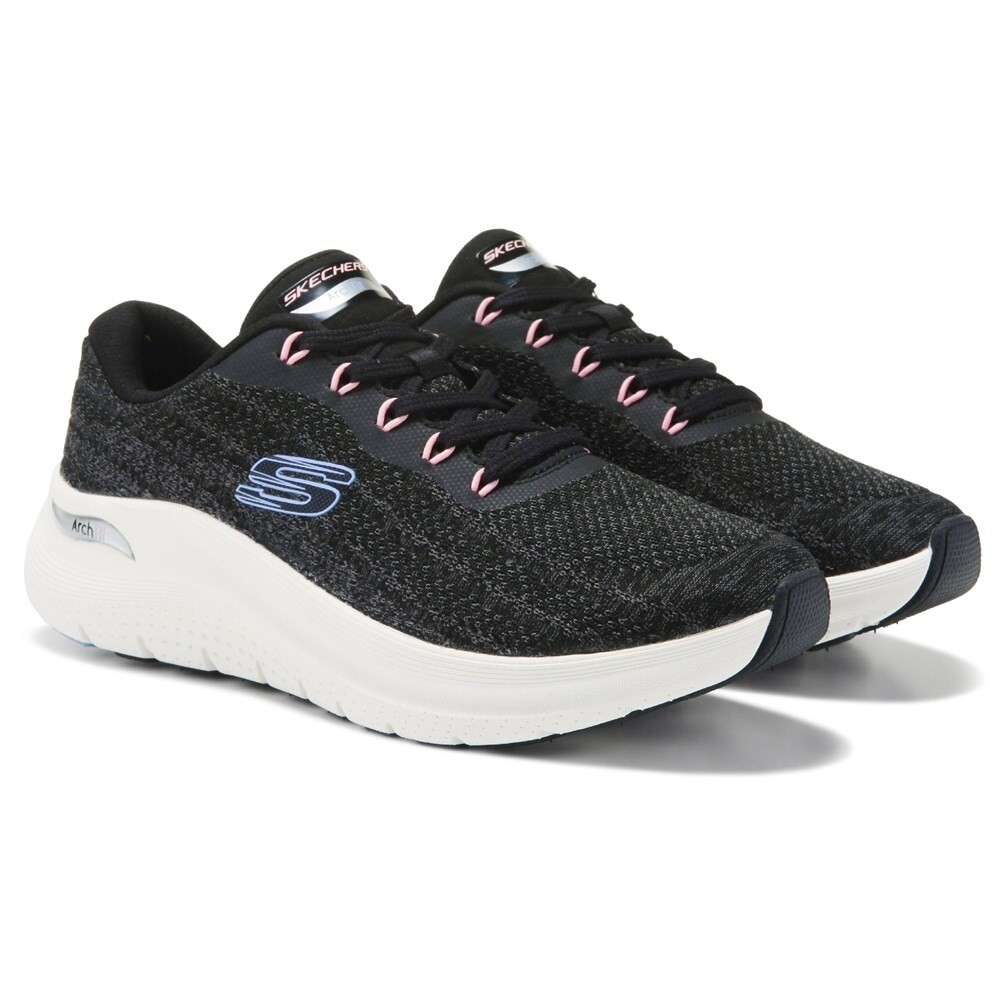 Женские кроссовки Arch Fit 2.0 среднего/широкого размера Skechers, черный