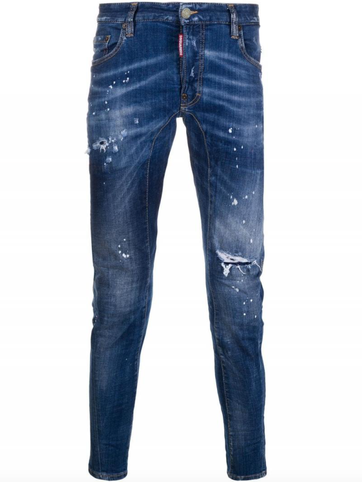 

Синие хлопковые мужские джинсы Dsquared2