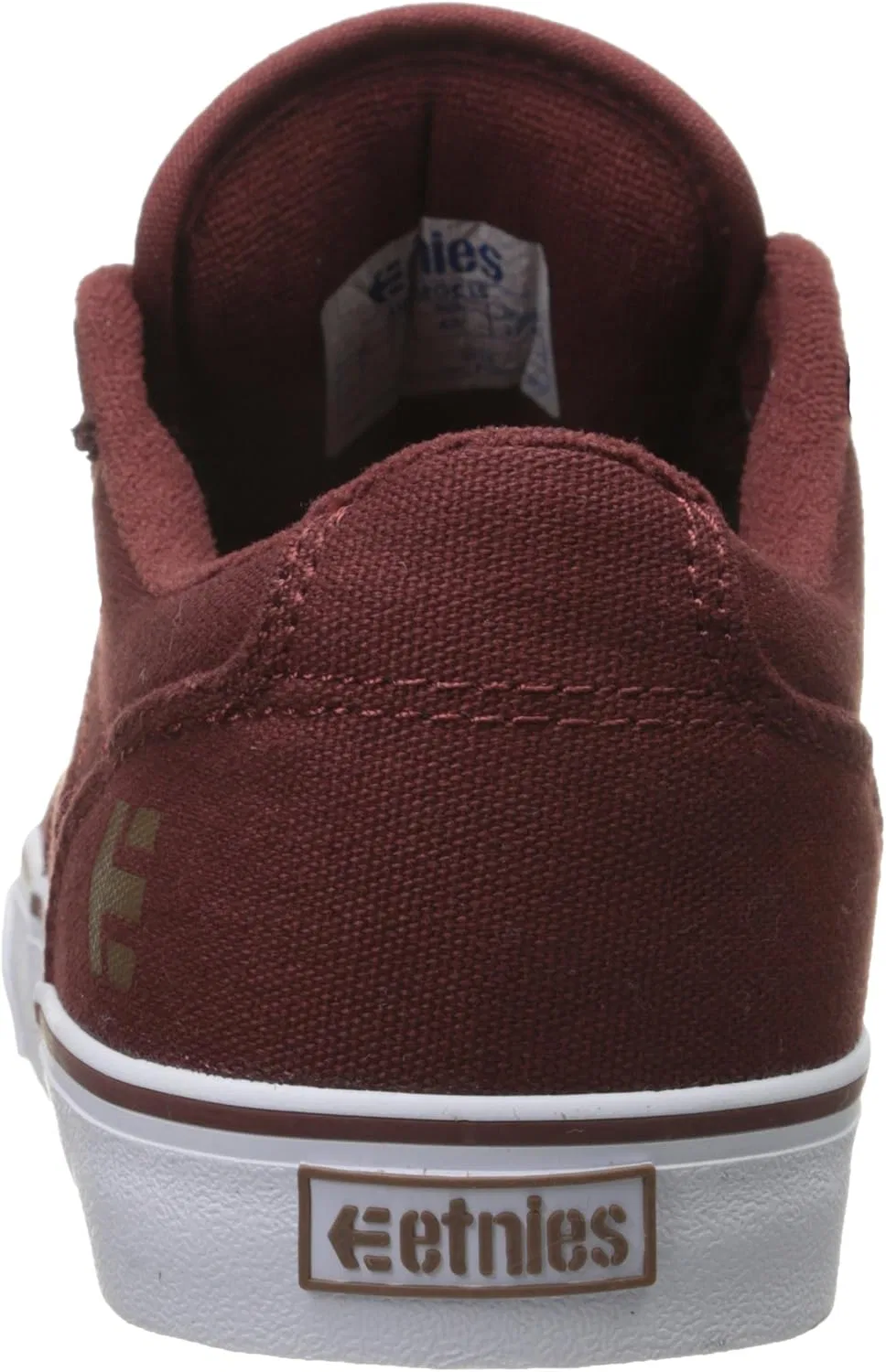 Кроссовки для скейтбординга Etnies Barge LS, Burgundy/Gum — фото 3