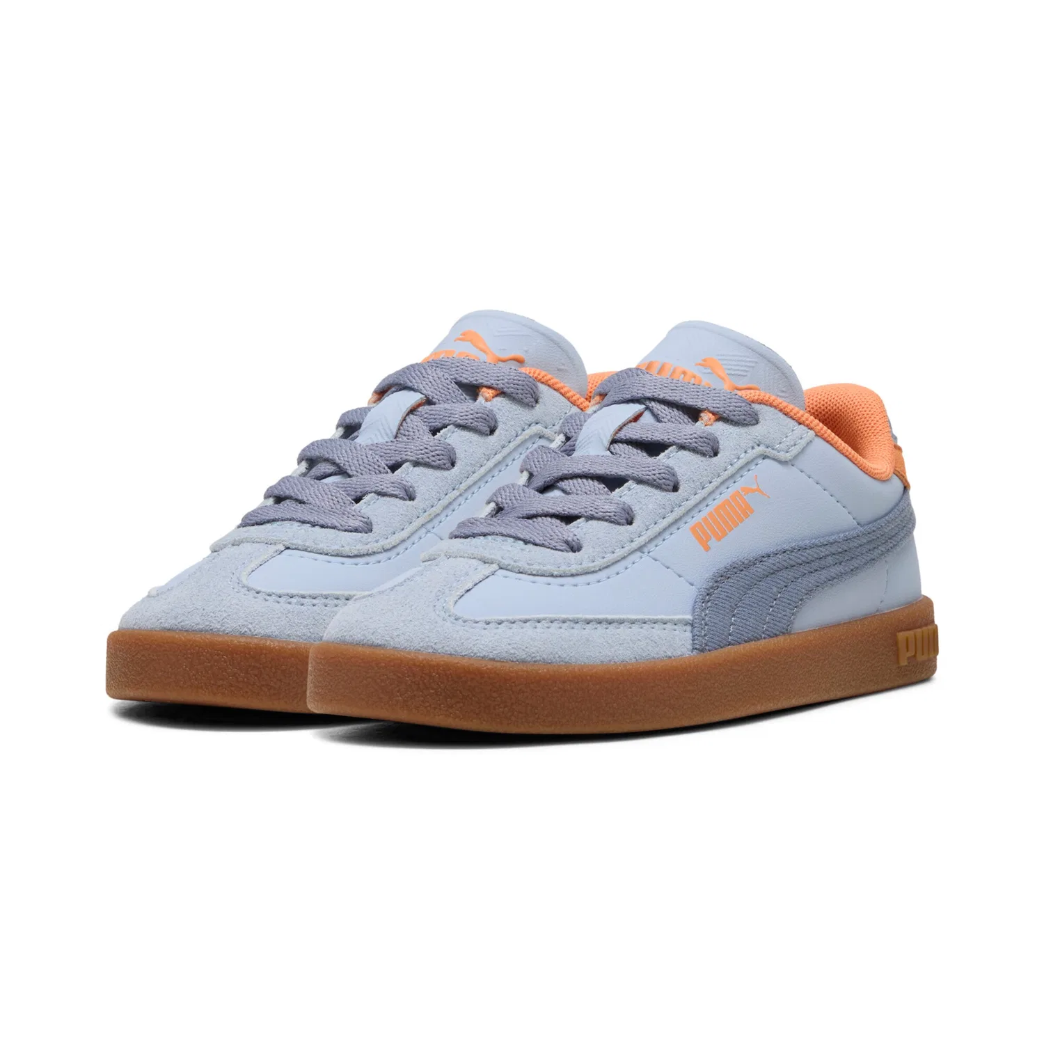 Кроссовки Puma синего цвета — фото 2