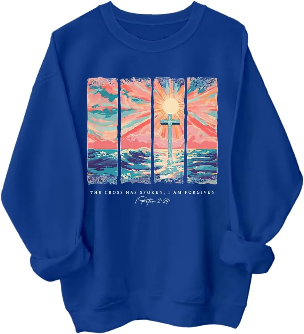 

Толстовка с капюшоном The Cross Has Spoken I Am Forgiven