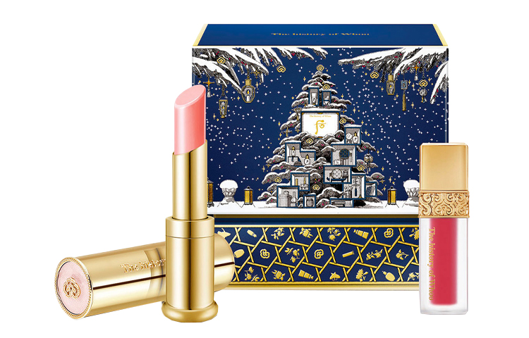 

The History Of Whoo Жидкая помада refined liquid lipstick azure blue starry box набор для макияжа легко растушевывается 3.3г+2.1г