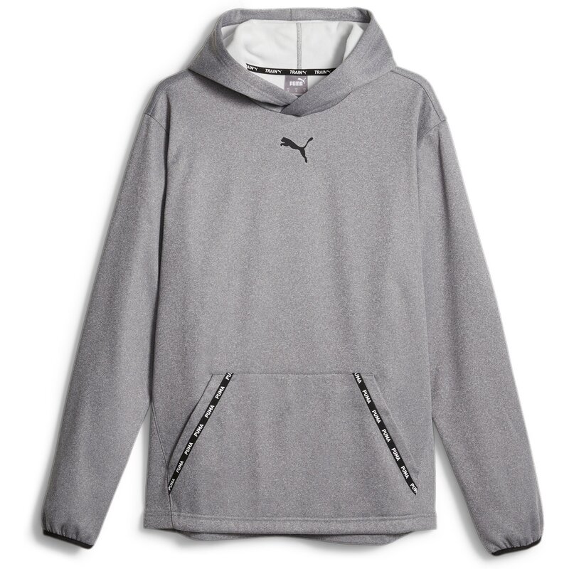 

Kapuzensweat puma fit taped pwrfleece h Puma, серый