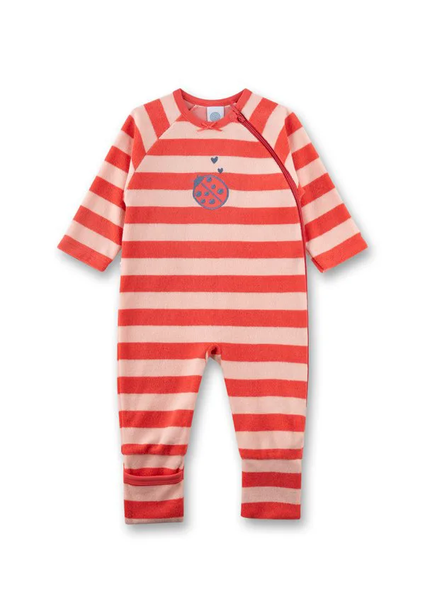 Strampler gestreift aus ftee пижамный костюм Sanetta, Rot