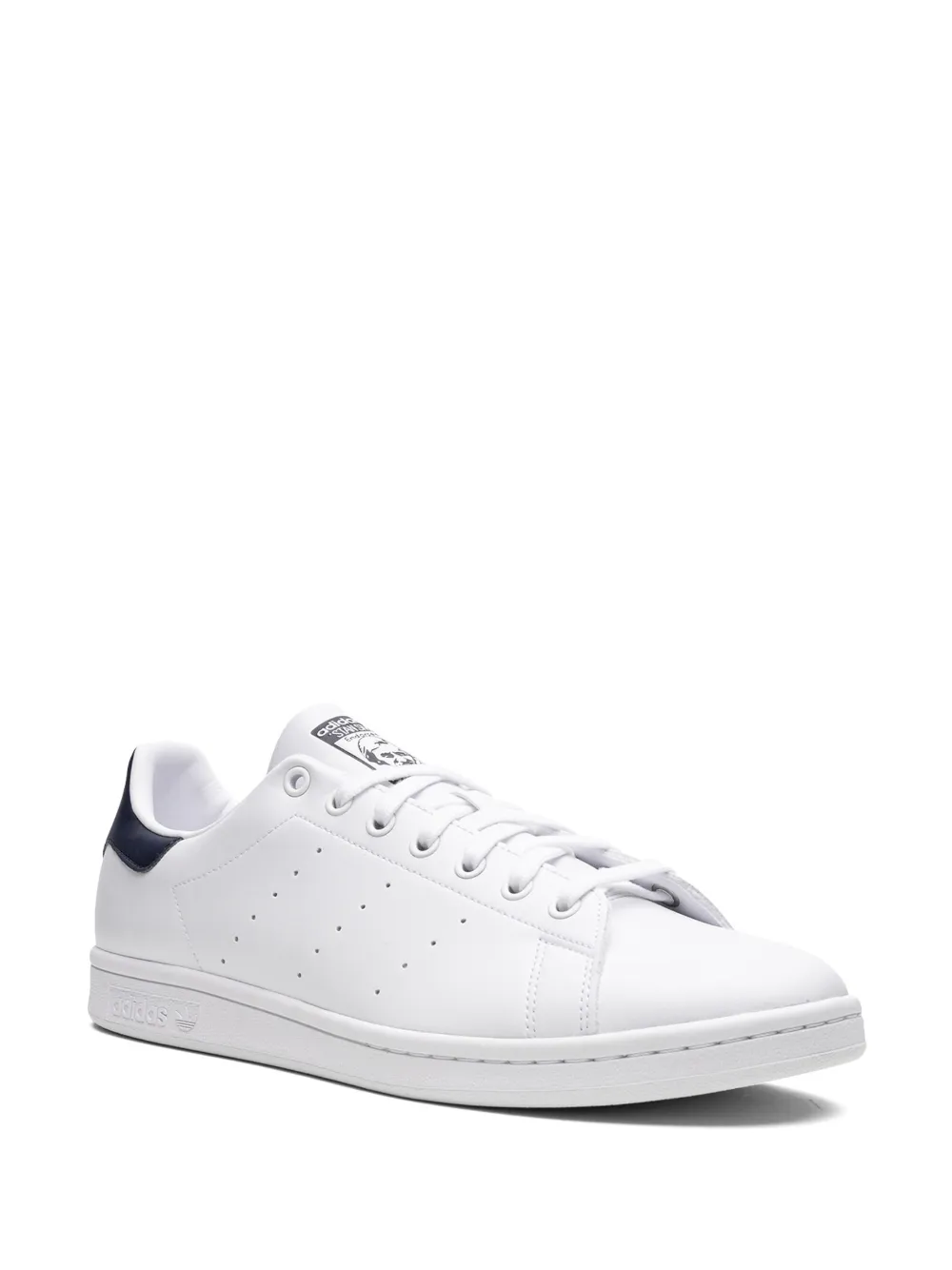 Кроссовки Stan Smith White/Navy adidas, белый — фото 2