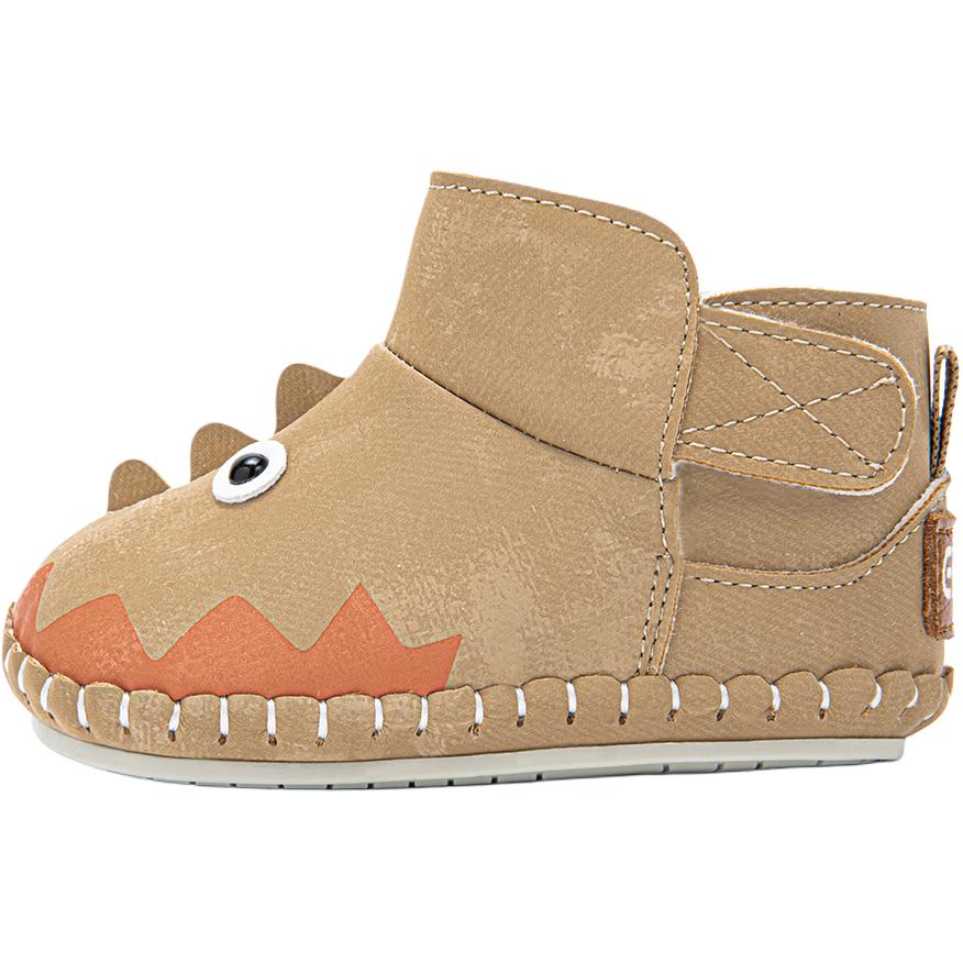 

Предходовые ботиночки / носочные пинетки для малышей EBMINI, хаки