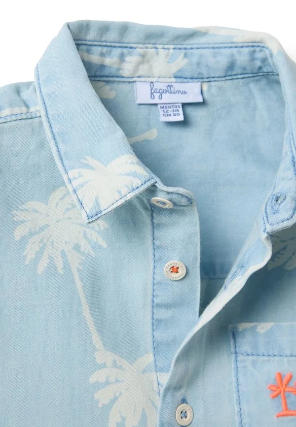 Рубашка Ovs, Light Blue — фото 3
