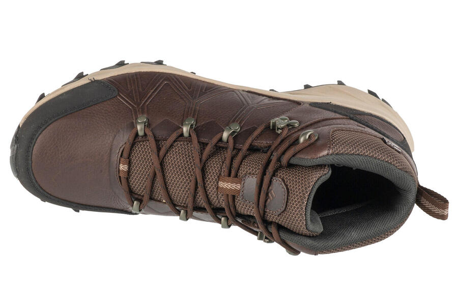 Трекинговые ботинки для взрослых Columbia Peakfreak II Mid OutDry Leather Brown — фото 3