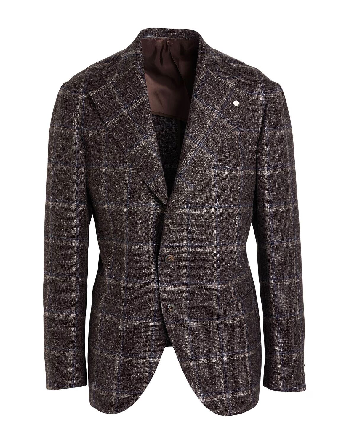 

Блейзер Luigi Bianchi Mantova, коричневый