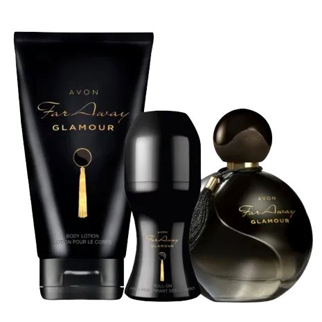 

Набор Avon Far Away Glamour [Духи 50 мл + Антиперспирант + Бальзам]