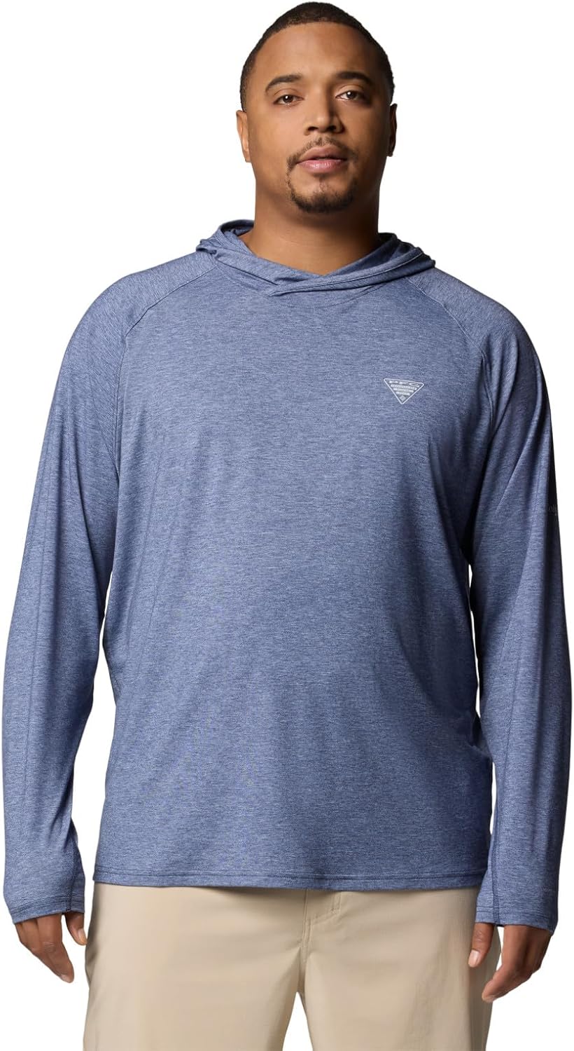 

Куртка-толстовка Columbia PFG Uncharted для мужчин, Nocturnal Heather