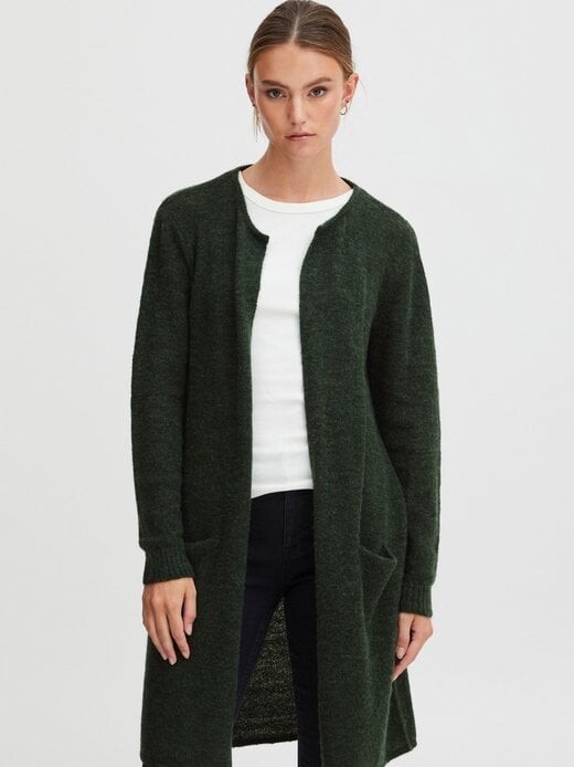 

Кардиган пзастрид Pulz Jeans, зеленый
