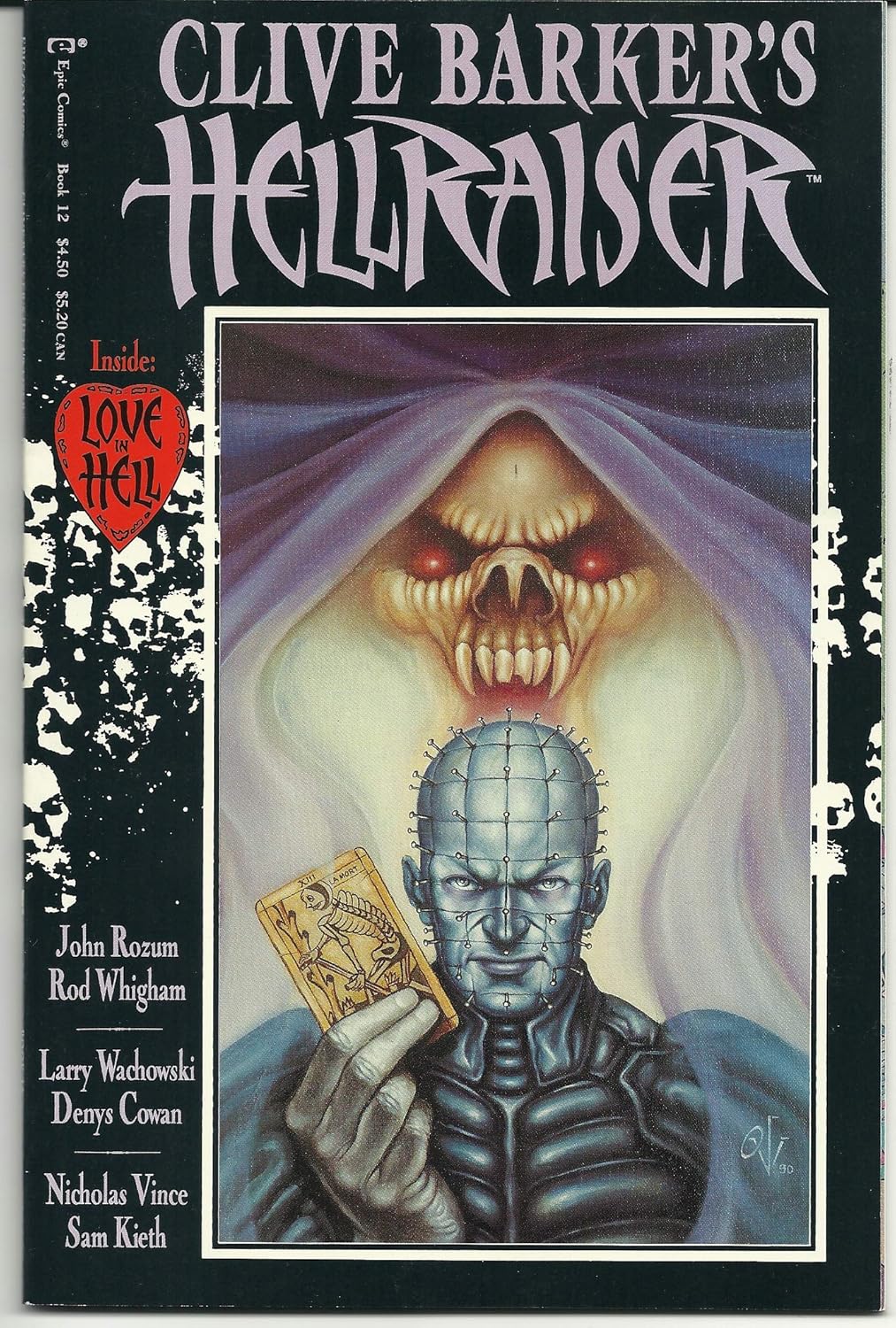 

Clive Barker's Hell Raiser #12 Epic Comics