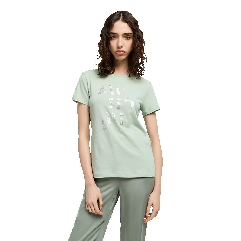 

Футболка с коротким рукавом Armani Exchange XW000523_AF10359, зеленый