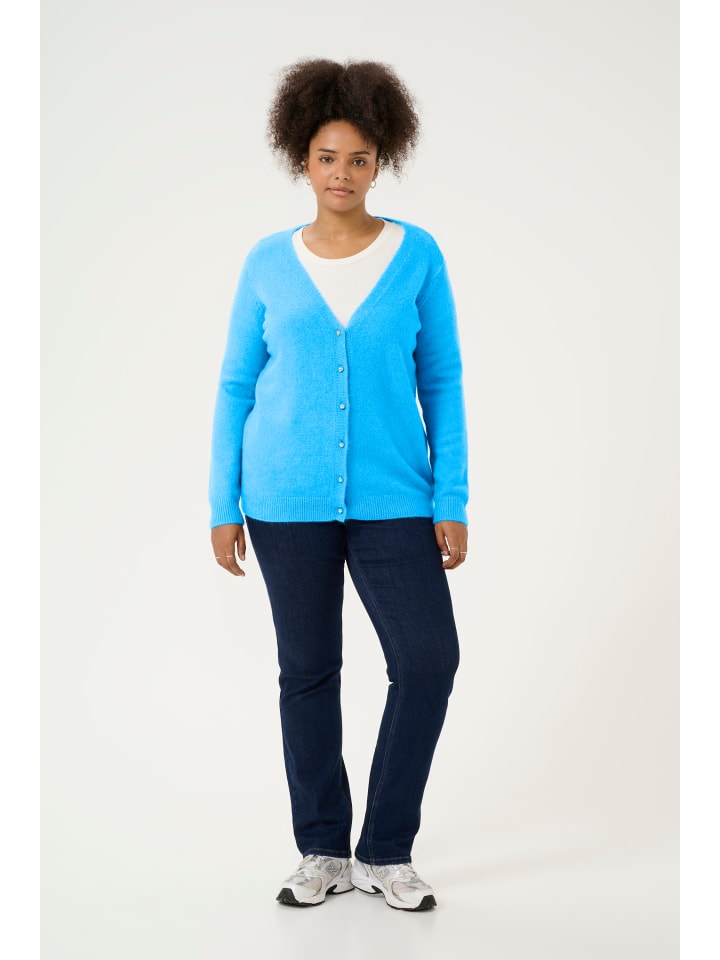 

Кардиган KAFFE curve, цвет malibu blue