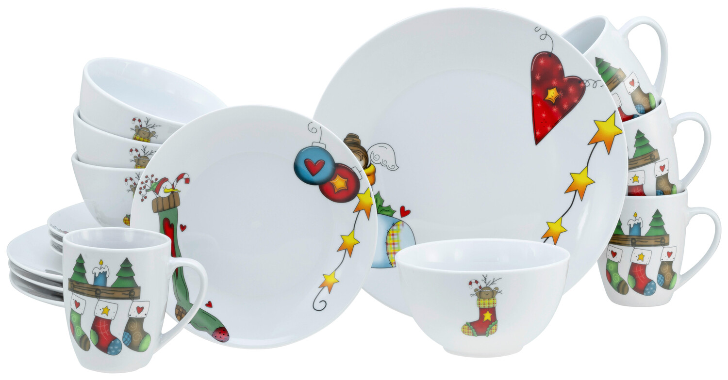 

Столовый набор Creatable, 34x31,5x33 см