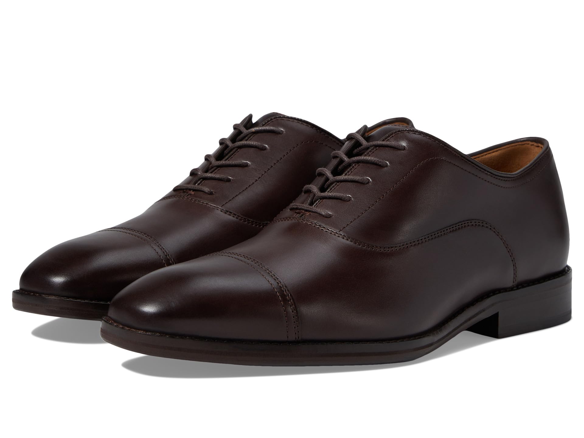 

Оксфорды Johnston & Murphy Sullivan Cap Toe, Espresso Italian Calfskin