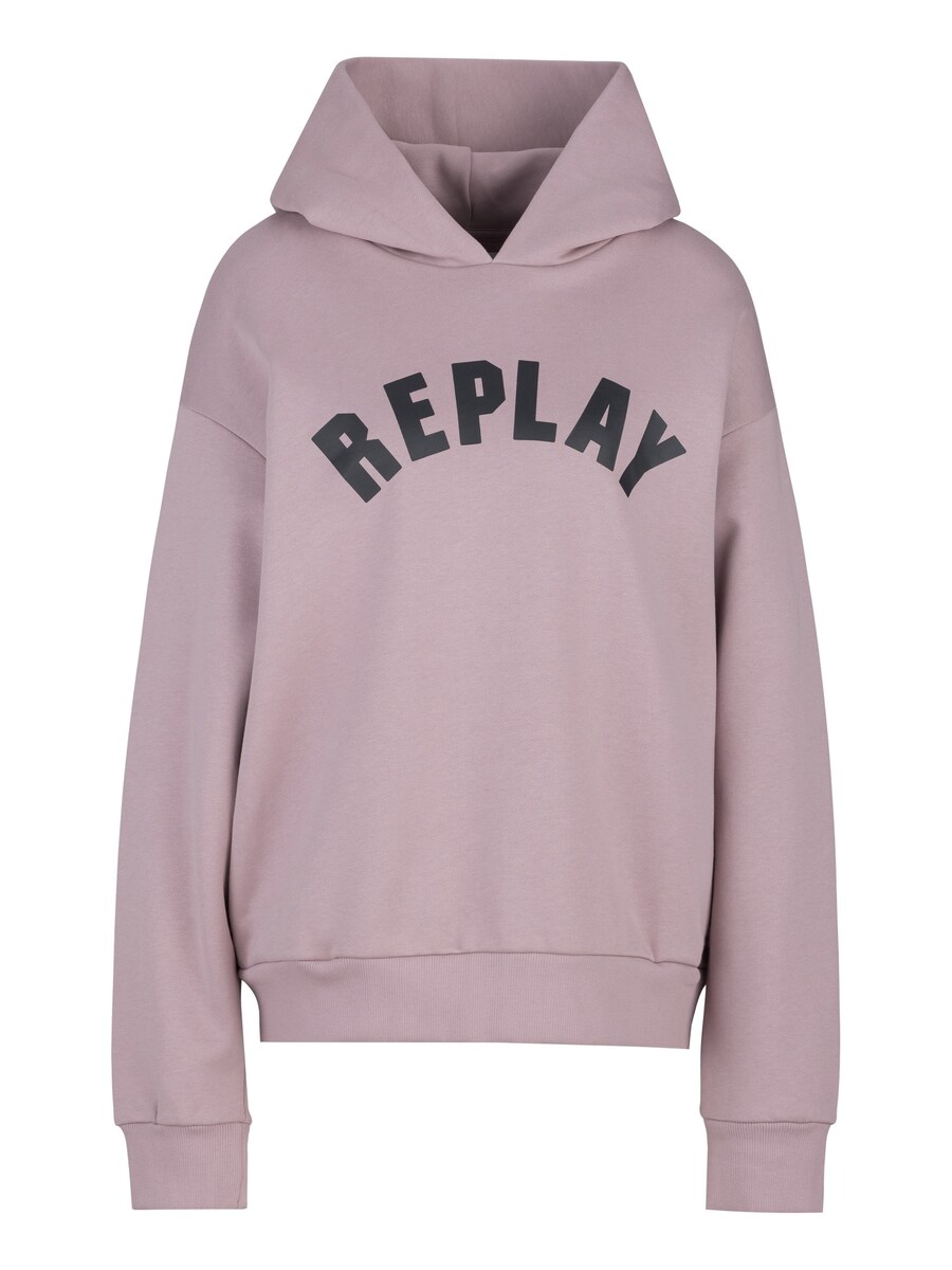 

Толстовка REPLAY Brushed Cotton French Terry Fleece, темно-розовый