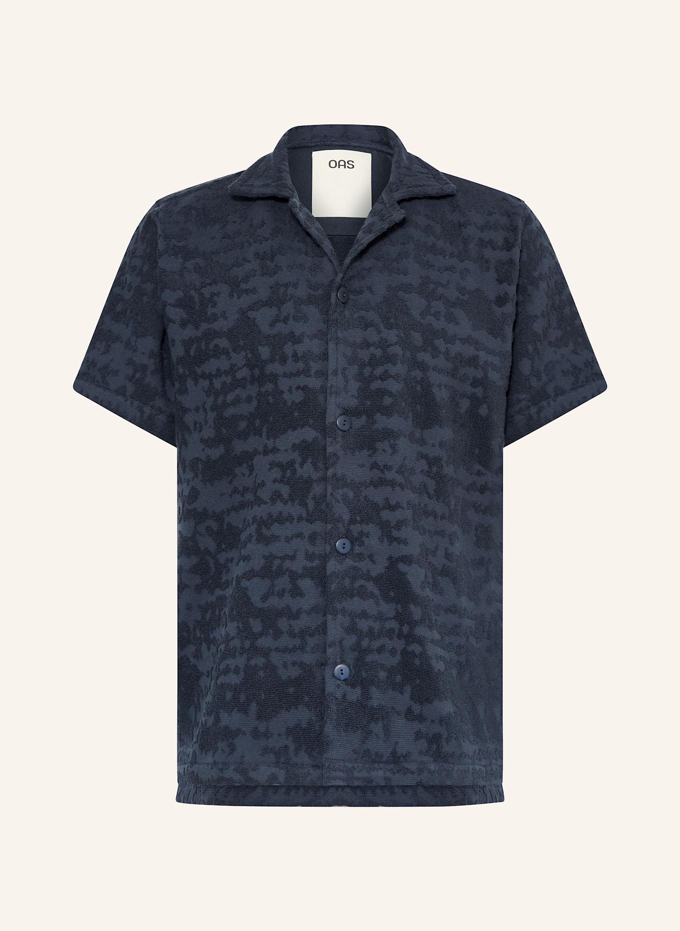 

Рубашка Resort Night Lagoon Comfort Fit из махровой ткани Oas, синий