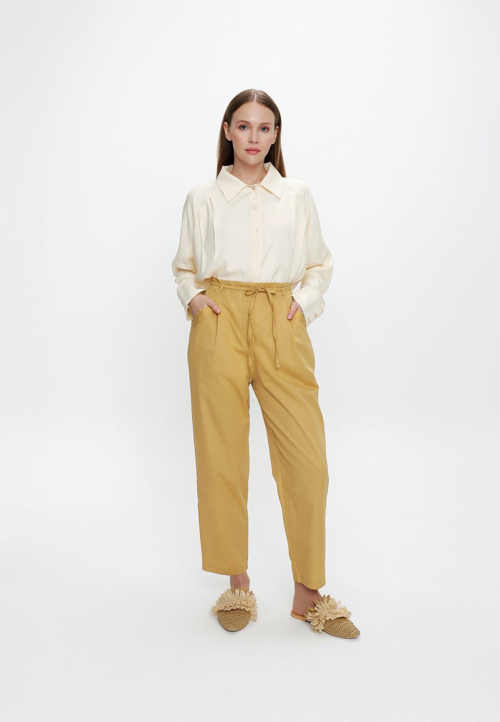 

Брюки MODEST VEST AND JACKET USED COAT Armine, коричневый