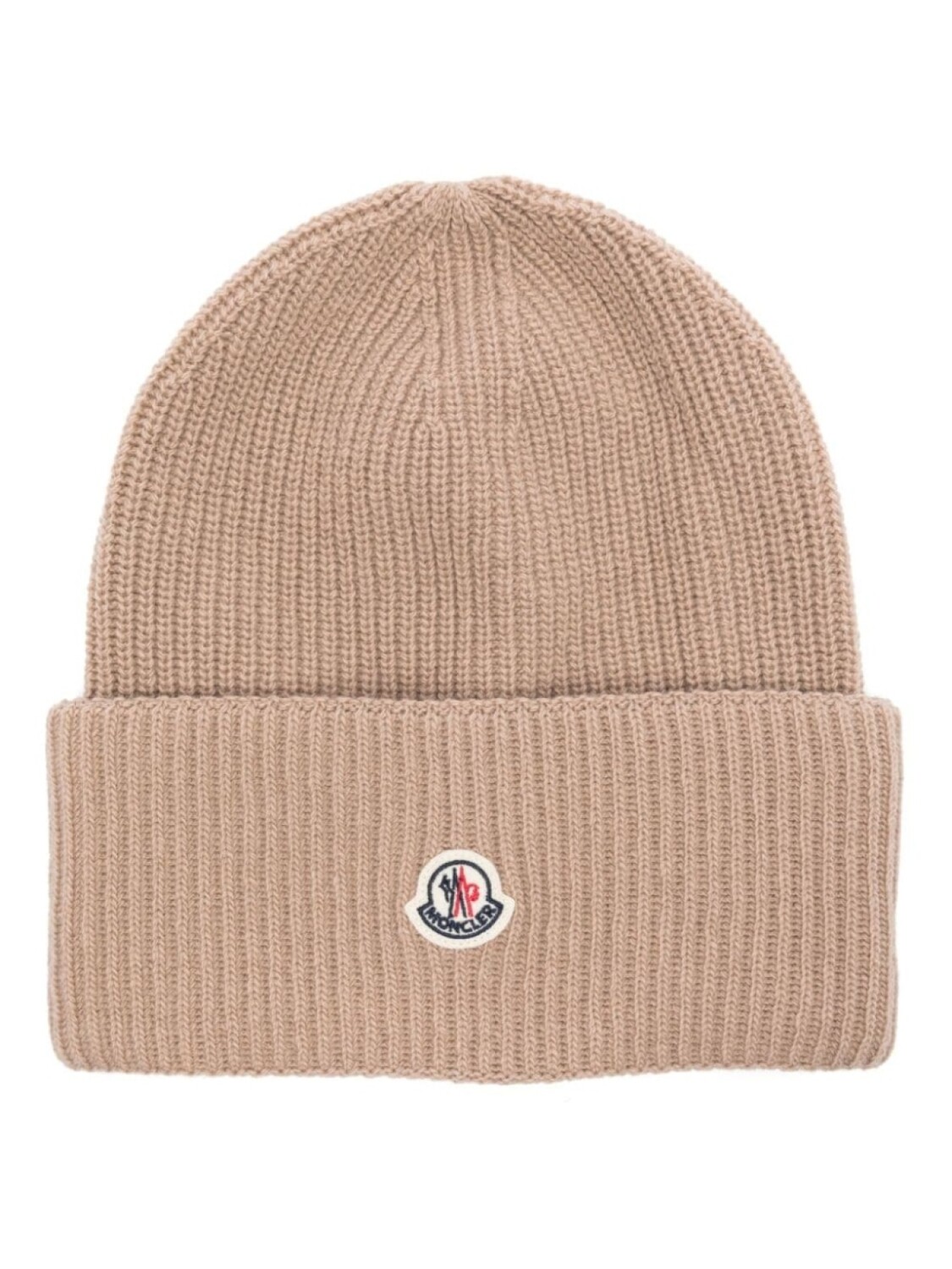 

Moncler шерстяная шапка бини, нейтральный цвет