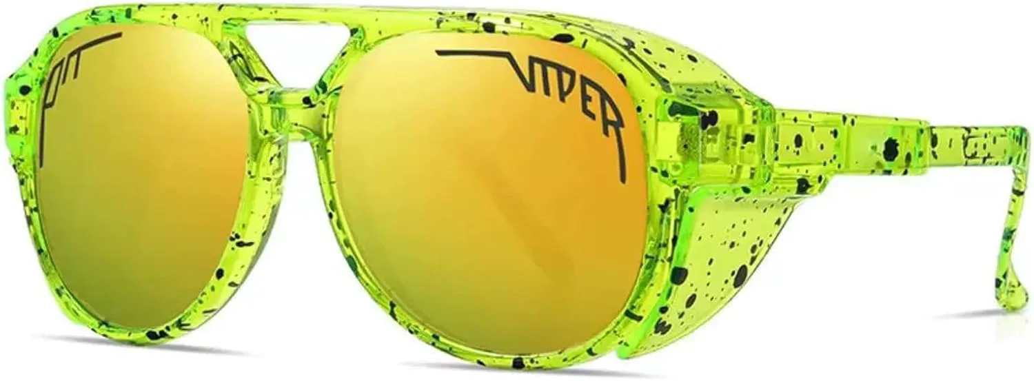 

Солнцезащитные очки, большие солнцезащитные очки с обтекаемым дизайном, очки-авиаторы для рыбалки и отдыха на природе (модель D, 15 * 12 * 5 см) LIANTIAN, Style D