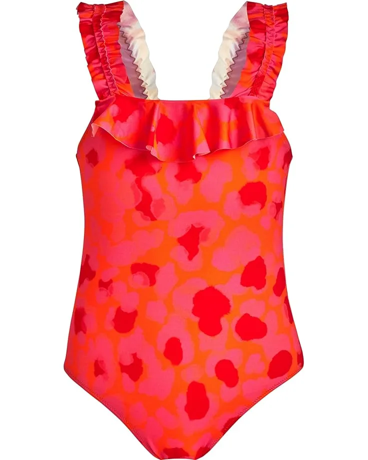 Vilebrequin Kids New Leopard Stretch Giny (для малышей/детей постарше), Abricot