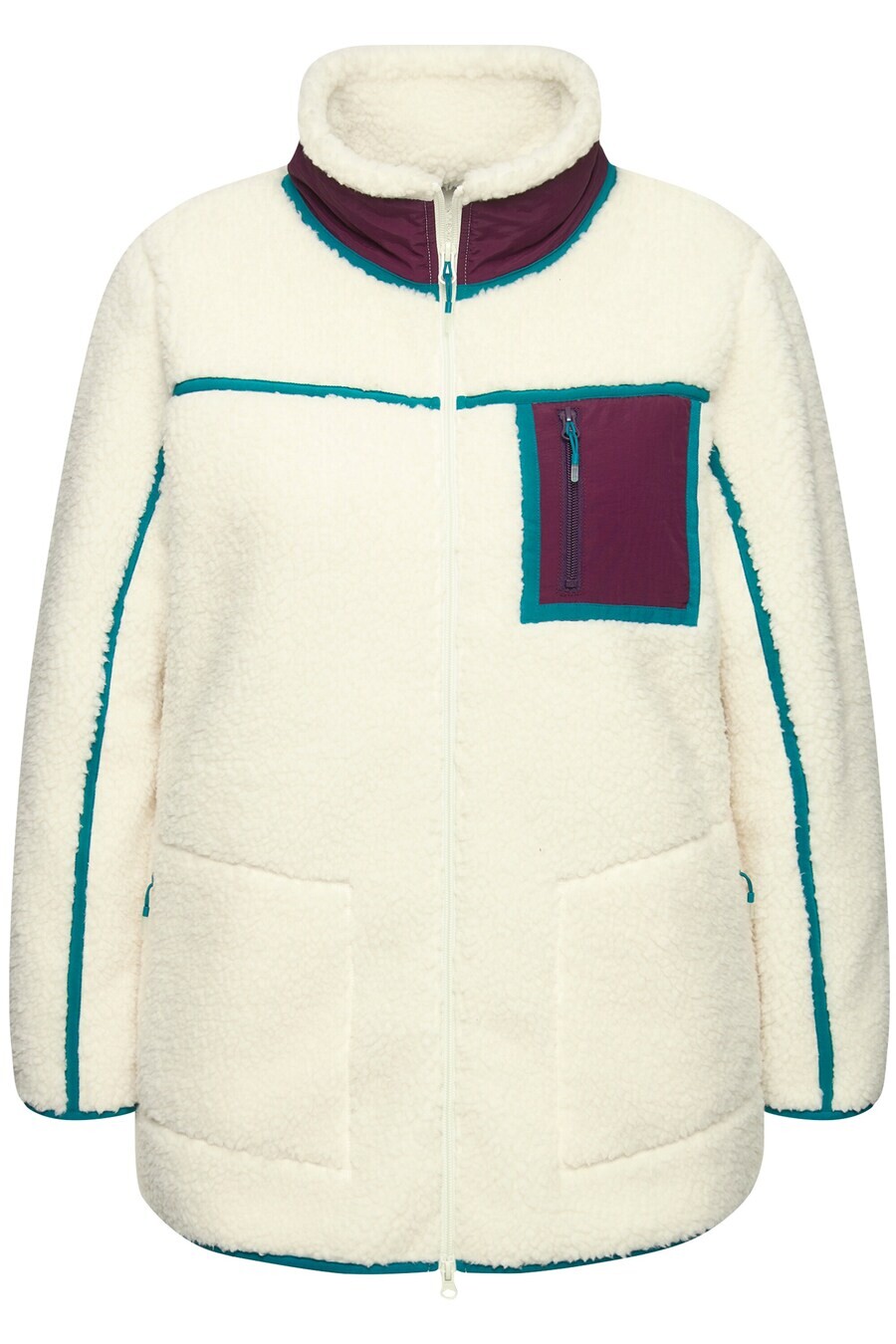 

Куртка для активного отдыха Ulla Popken Fleece Jacket, бежевый