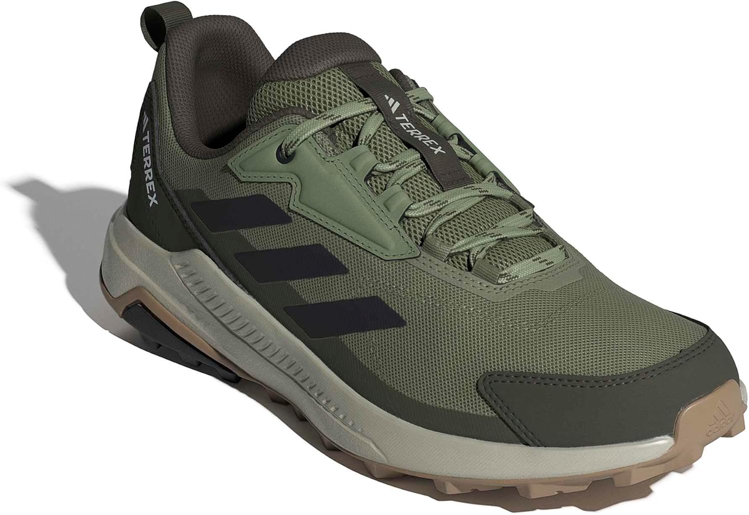 Мужские кроссовки для хайкинга Adidas Terrex Anylander, зеленый/оливковый — фото 4