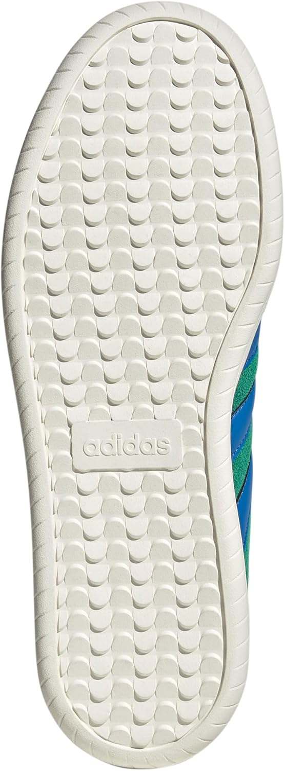 Мужские модные кроссовки Adidas Barreda, Court Green/Bright Royal/Off White — фото 3