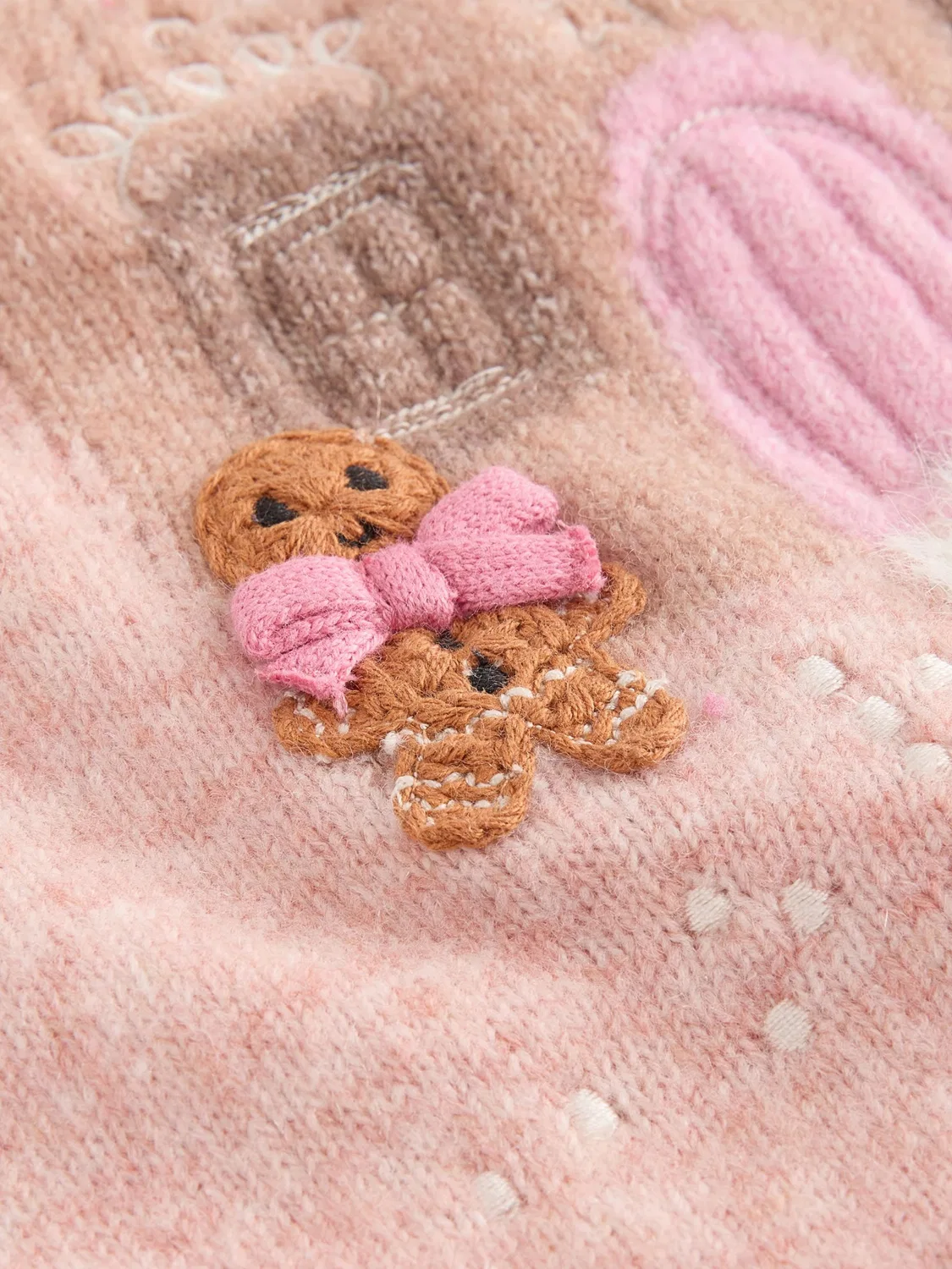 Свитер 'Christmas Gingerbread House' Next, Rose — фото 3
