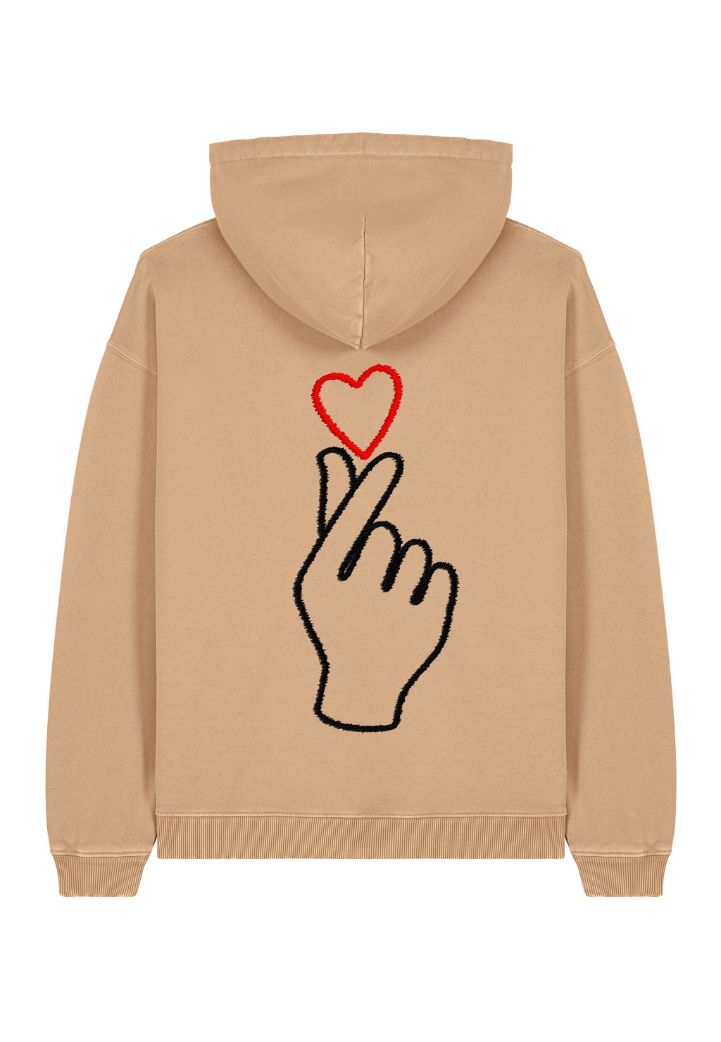 

Толстовка SARANGHAE BACK PRINT UNISEX VINTAGE HEAVYWEIGHT - Hoodie Mira Paris, бежевый