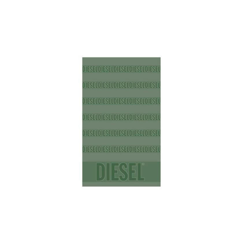 

Полотенце guest towel running Diesel, зеленый