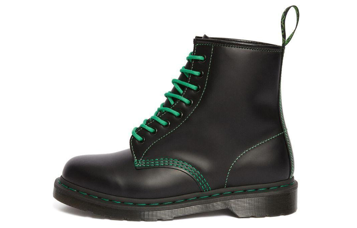 1460 Martin Boot Unisex Black/Green Dr.Martens